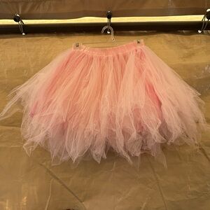 Pink Tulle Skirt